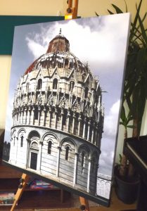 Pisa Baptistery Musical Painting